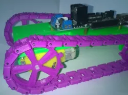 Arduino 3d printed modular tank chassis