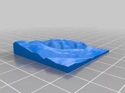 Arundel topographical model