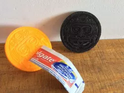 Aztec Coin Toothpaste Squeezer
