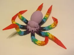 Ball-joint articulated octopus