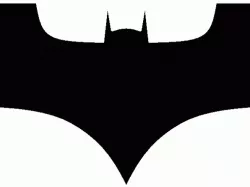 bat man logo (batarang!)
