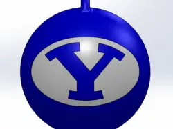 BYU Christmas Ornament
