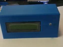 Case for 2 X 16 LCD display