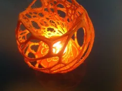 Cellular Lamp with bottom