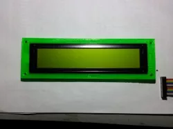 Character LCD holder - I needed a simple enclosure for a 40x4 character LCD so I made one!