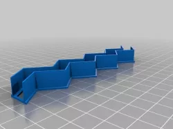 Chevron fondant cutter