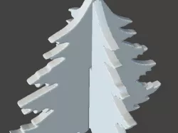 Christmas Tree Ornament - Tree 2.5D