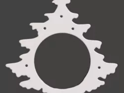 Christmas Tree Ornament - Tree Flat