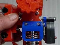 Direct Drive Extruder Servo Mount Improved