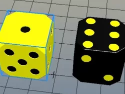 Dual color Dice