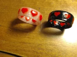 Dual-Color Ring - Heart