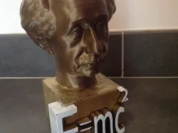 Einstein Bust E=mc2