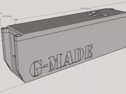 Electronics box for axial crawler