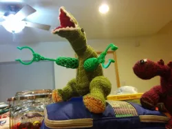 Extension Grabber Arm for Tiny Tyrannosaurus Rex