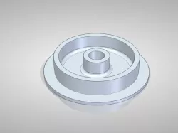 Filament spool support