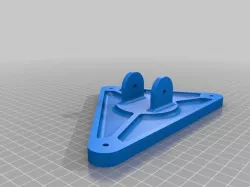 Filleted parametric wade's projector ceiling mount