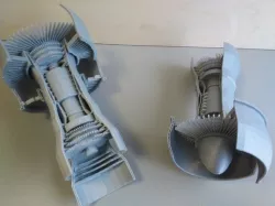 Gas Turbine Jet Engine