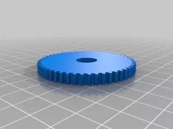 gear motor on gears