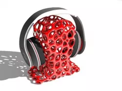 Ghostly headphones stand