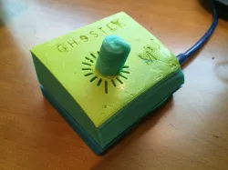 Ghostly one button MIDI controller (M3)