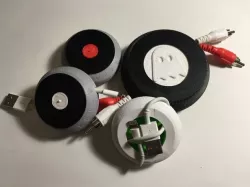 Ghostly & Vinyl Cable Winders