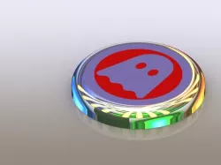 Ghostly Vinyl Top Spinner
