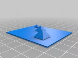 Great Pyramids of Giza - To Scale!