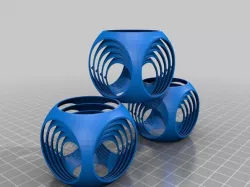 gyro cube pyramid