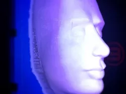Human Face Great for Retrofitting A Blank Foam Manikin Head