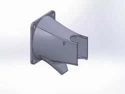 J Head fan duct