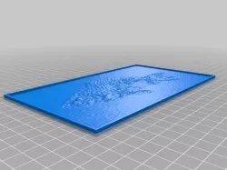 Koi Fish LithoPhane