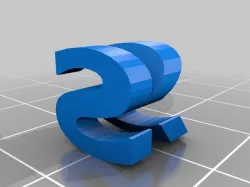 KS Two Letter Sculpture