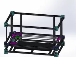 Modified kraken home made 3d printer