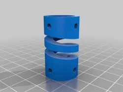 My Customized Flexible helical coupling