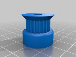 My Customized Parametric pulley - lots of tooth profiles