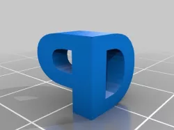 My Customized Two Letter Sculpture