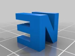 My Customized Two Letter Sculpture