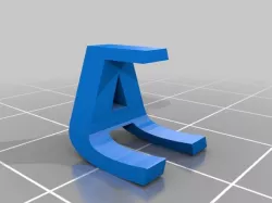 My Customized Two Letter Sculpture
