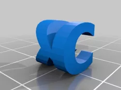 My Customized Two Letter Sculpture