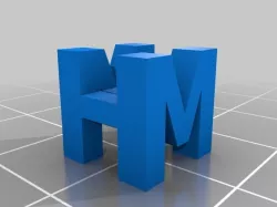 My Customized Two Letter Sculpture