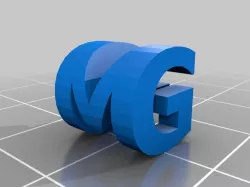 My Customized Two Letter Sculpture