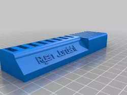 My Customized USB stick and SD card holder