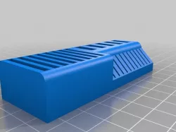 My Customized USB stick and SD card holder left side
