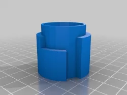 Nerf Barrel to Stock Coupler
