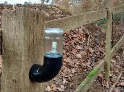 Pasta Jar and Gutter Pipe Light