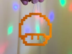 Pixel Mushroom from Mario Bros games.