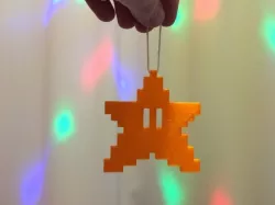 Pixel Star from Mario Bros games.