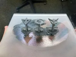 Planetside 2 Cufflinks - FDM, No Support