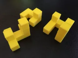 Printable Interlocking Puzzle Remix