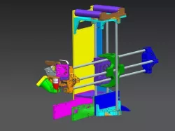 Printrbot Simple 1405 "TRI ROD MOD" with or without XL tower upgrade (first 1405 XL tower)